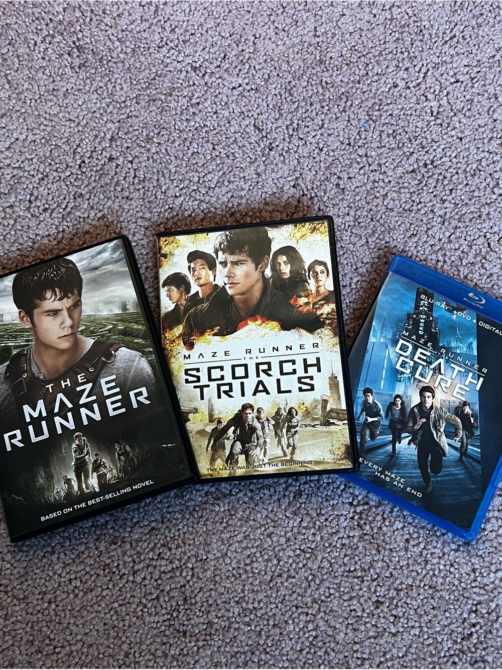 The Maze Runner Trilogy DVD/Blu-ray Set